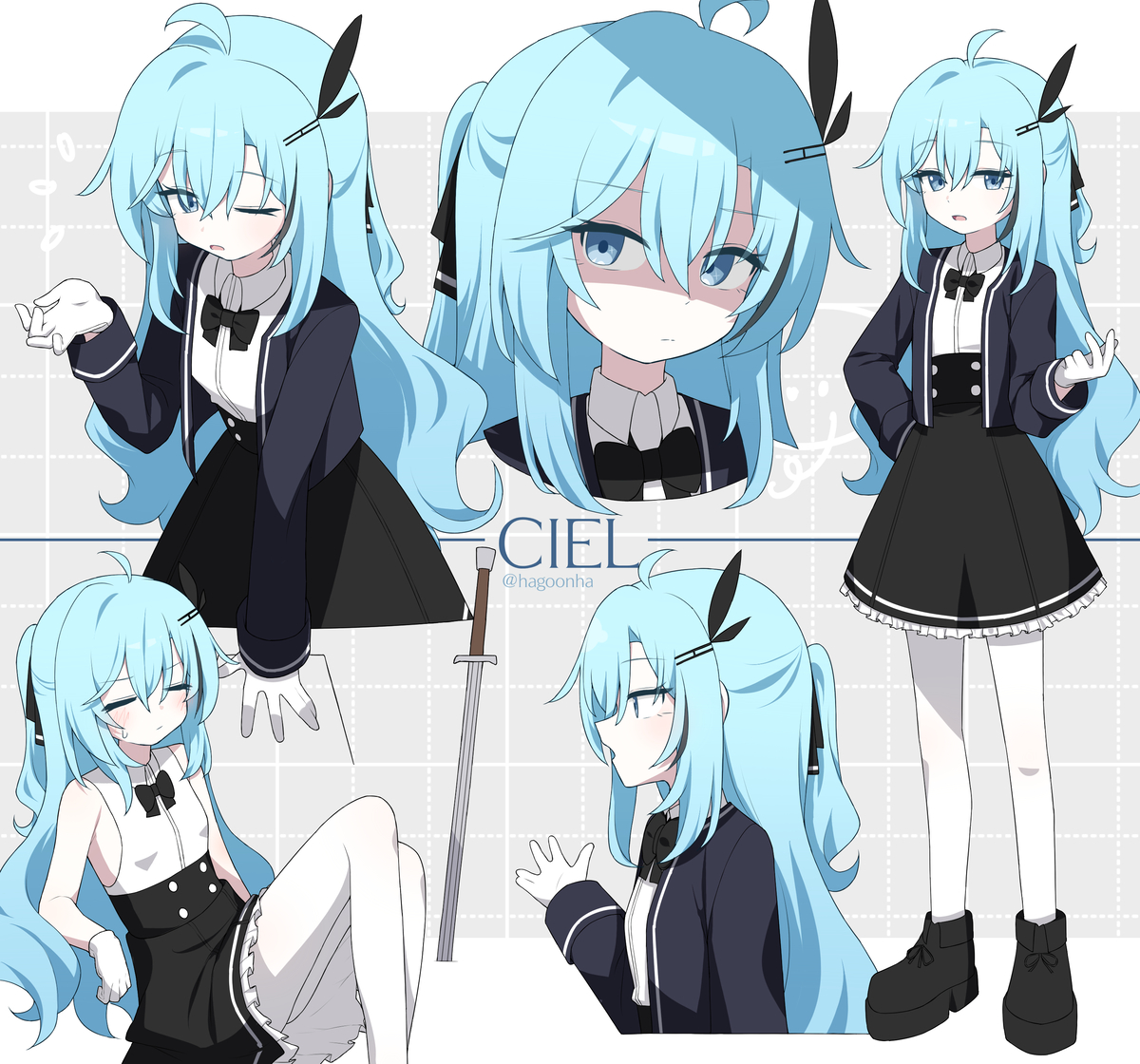 This is a pixiv picture whose title is OC_CIEL 7.
