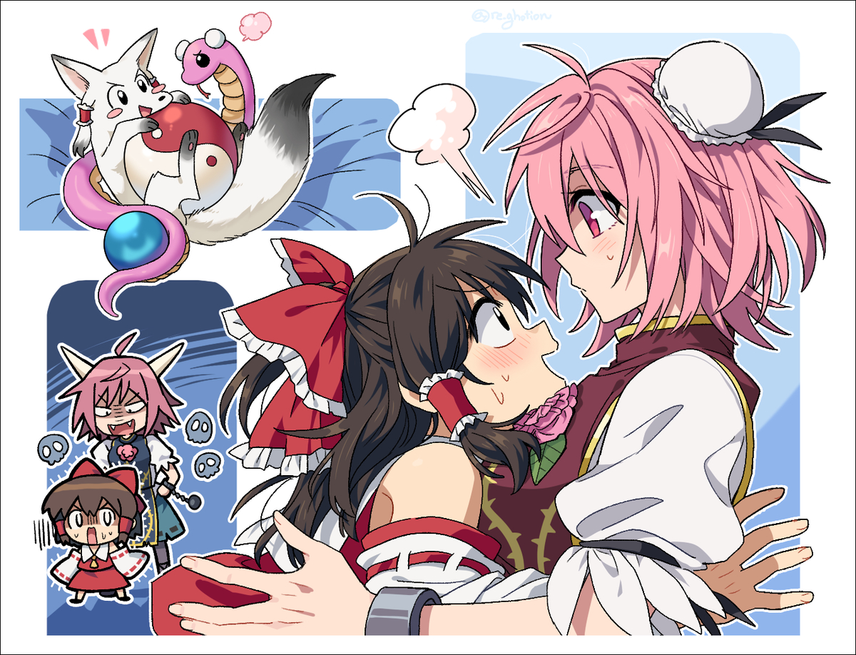 This is a pixiv picture whose title is 東方+秘封まとめ.