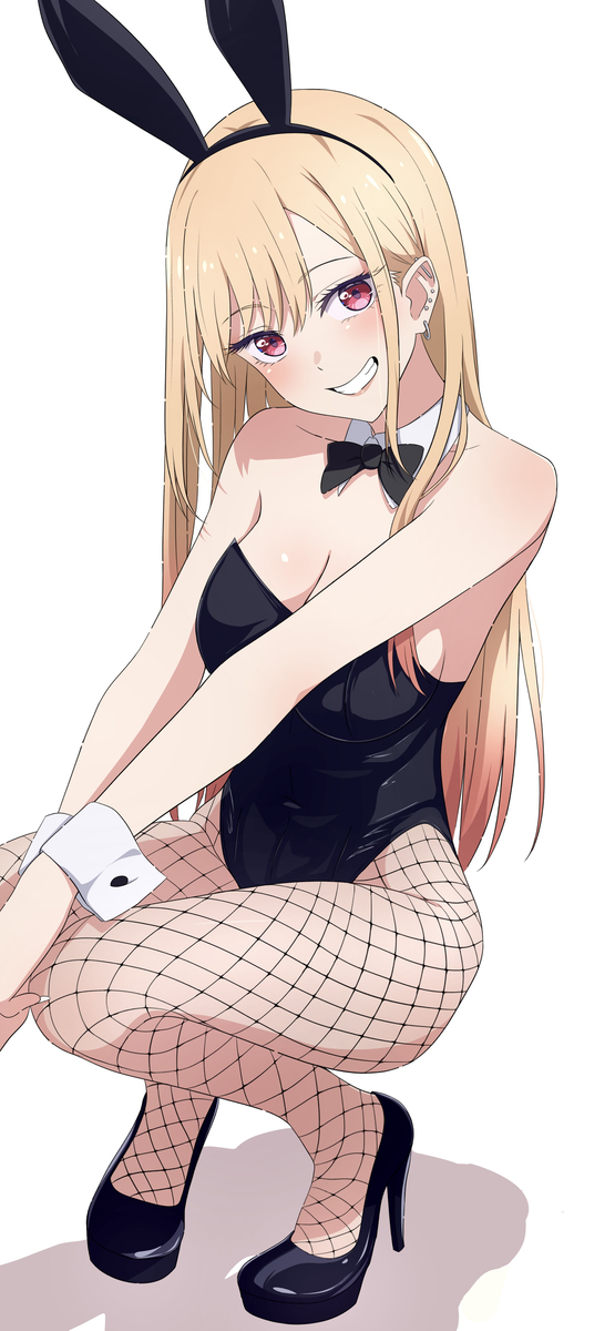 This is a pixiv picture whose title is バニー海夢　差分.