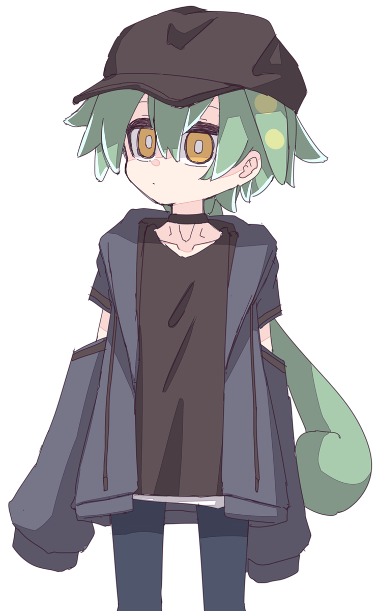 This is a pixiv picture whose title is ボーイッシュ無表情ずんだもん♀.