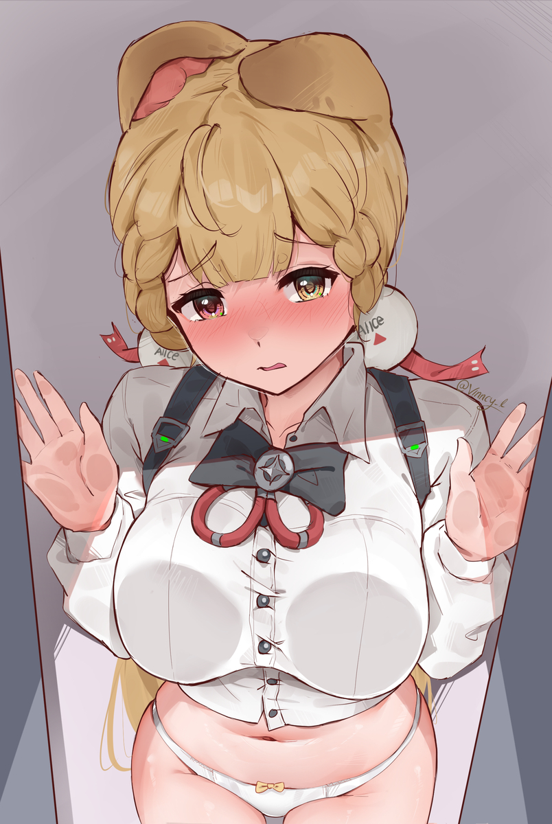 This is a pixiv picture whose title is Alice.