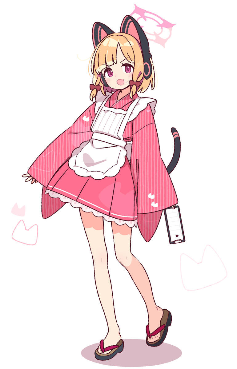 This is a pixiv picture whose title is 和エプロンモモイさん✨.