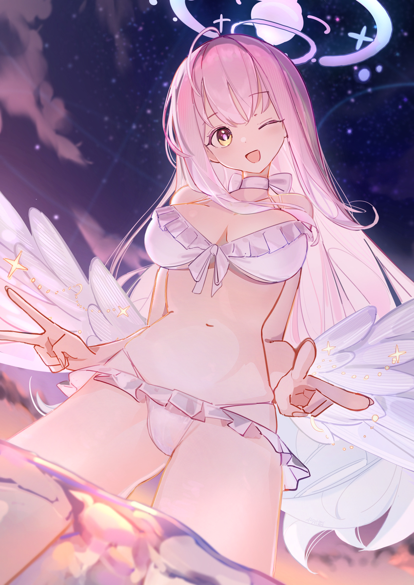 This is a pixiv picture whose title is ミカ.