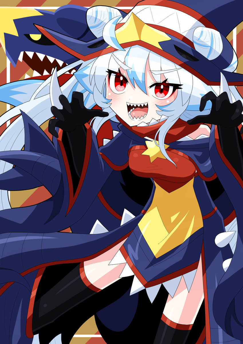 This is a pixiv picture whose title is ガブ衣装アマイロ.