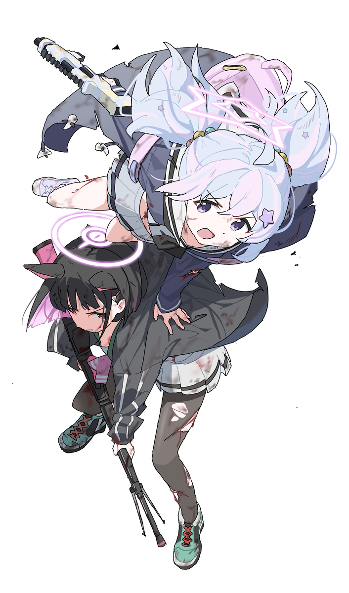 This is a pixiv picture whose title is 共闘.