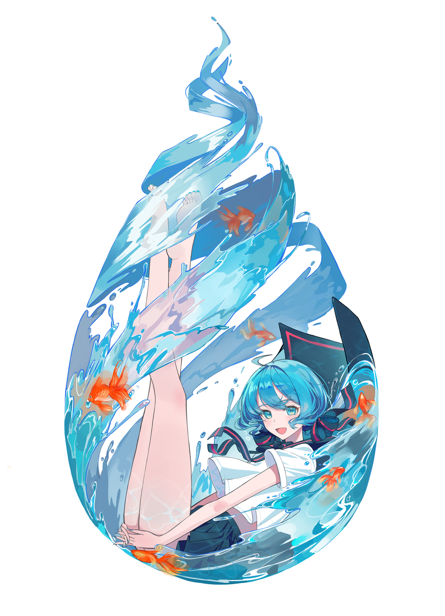 This is a pixiv picture whose title is ボトルミク.