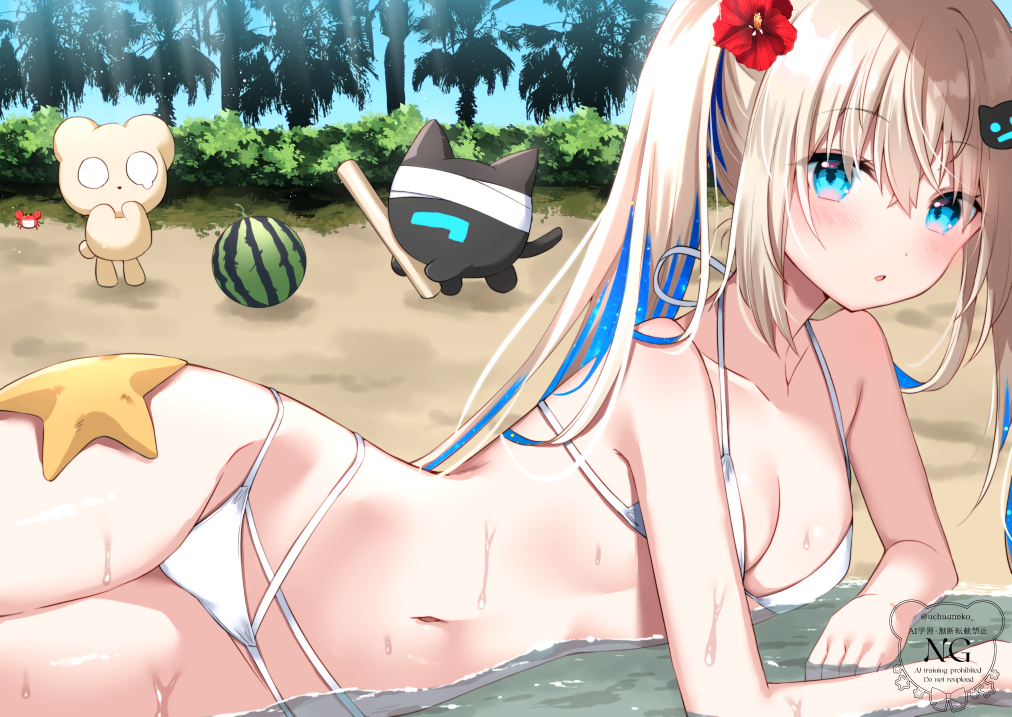 This is a pixiv picture whose title is 「どうしたの？」.