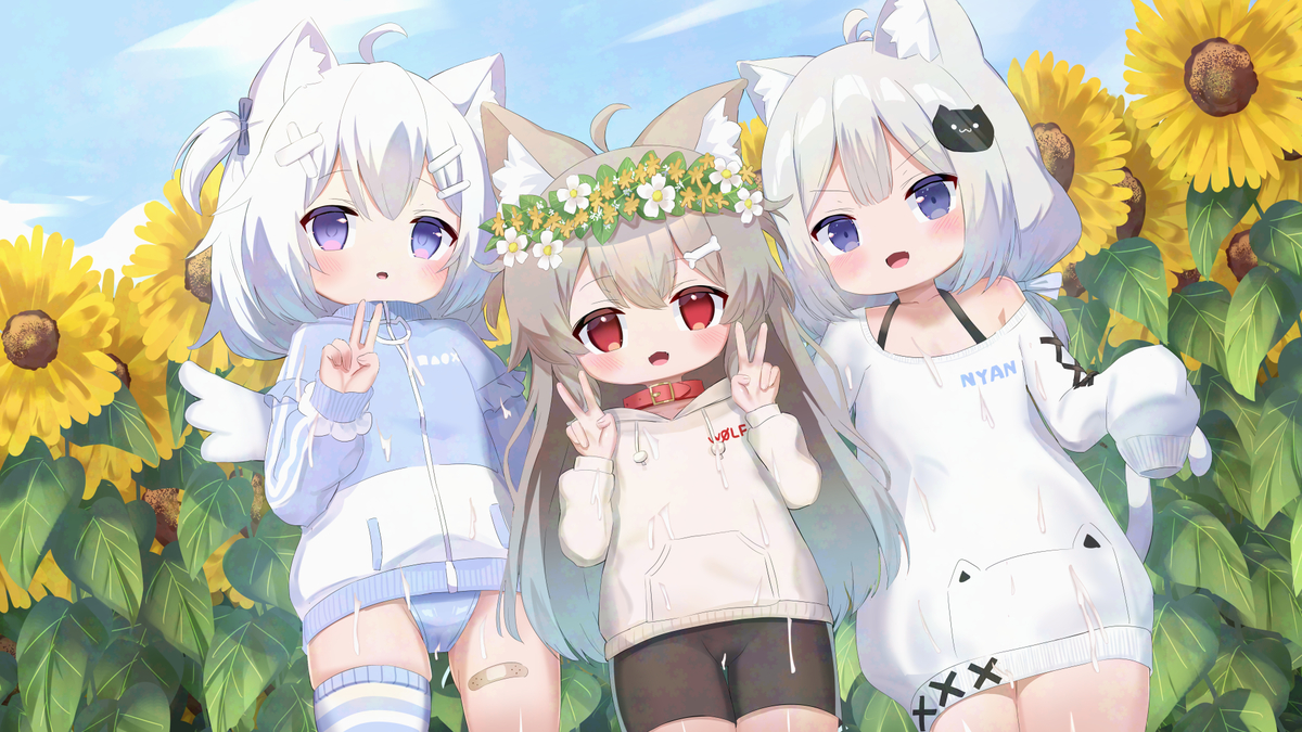 This is a pixiv picture whose title is しすたーず！.