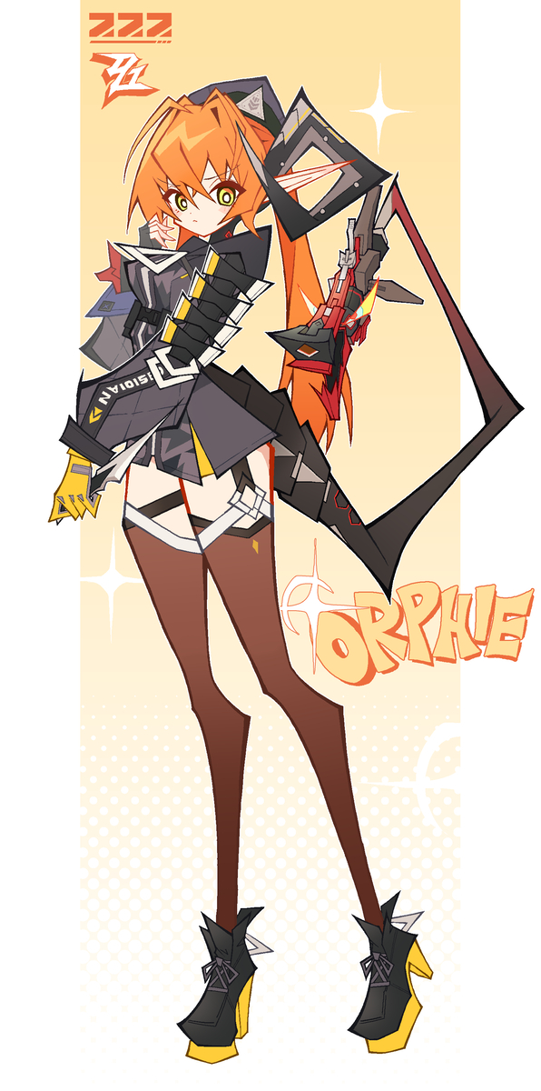 This is a pixiv picture whose title is 𝗢𝗥𝗣𝗛𝗜𝗘.