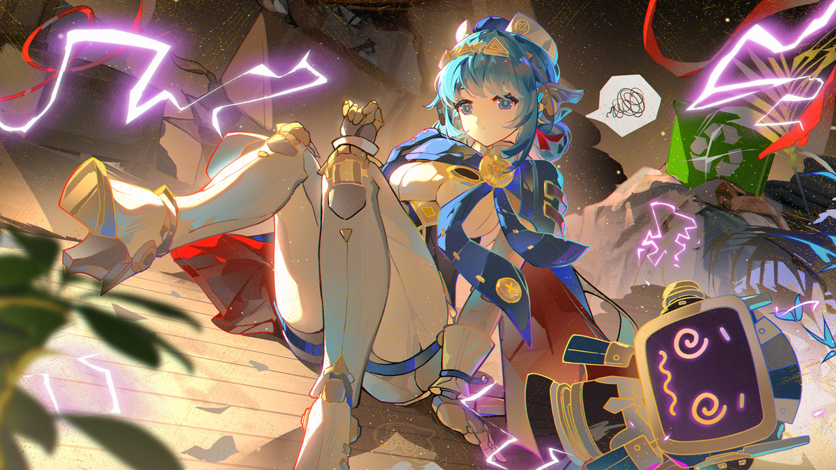 This is a pixiv picture whose title is 伊涅芙.