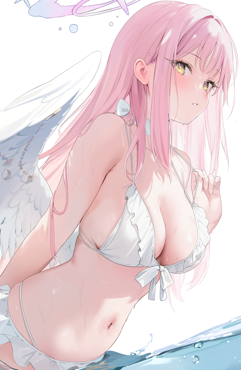 This is a pixiv picture whose title is 水着ミカ.