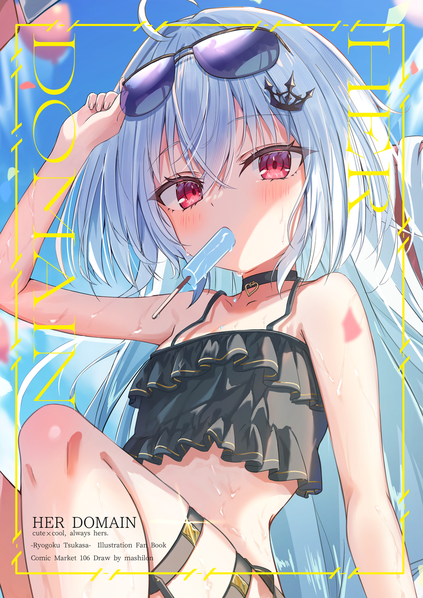 This is a pixiv picture whose title is 【宣伝】C106のイラスト本.