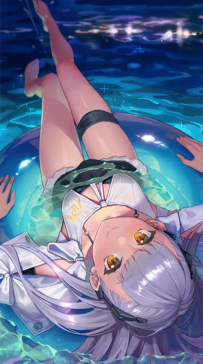 This is a pixiv picture whose title is 月光.