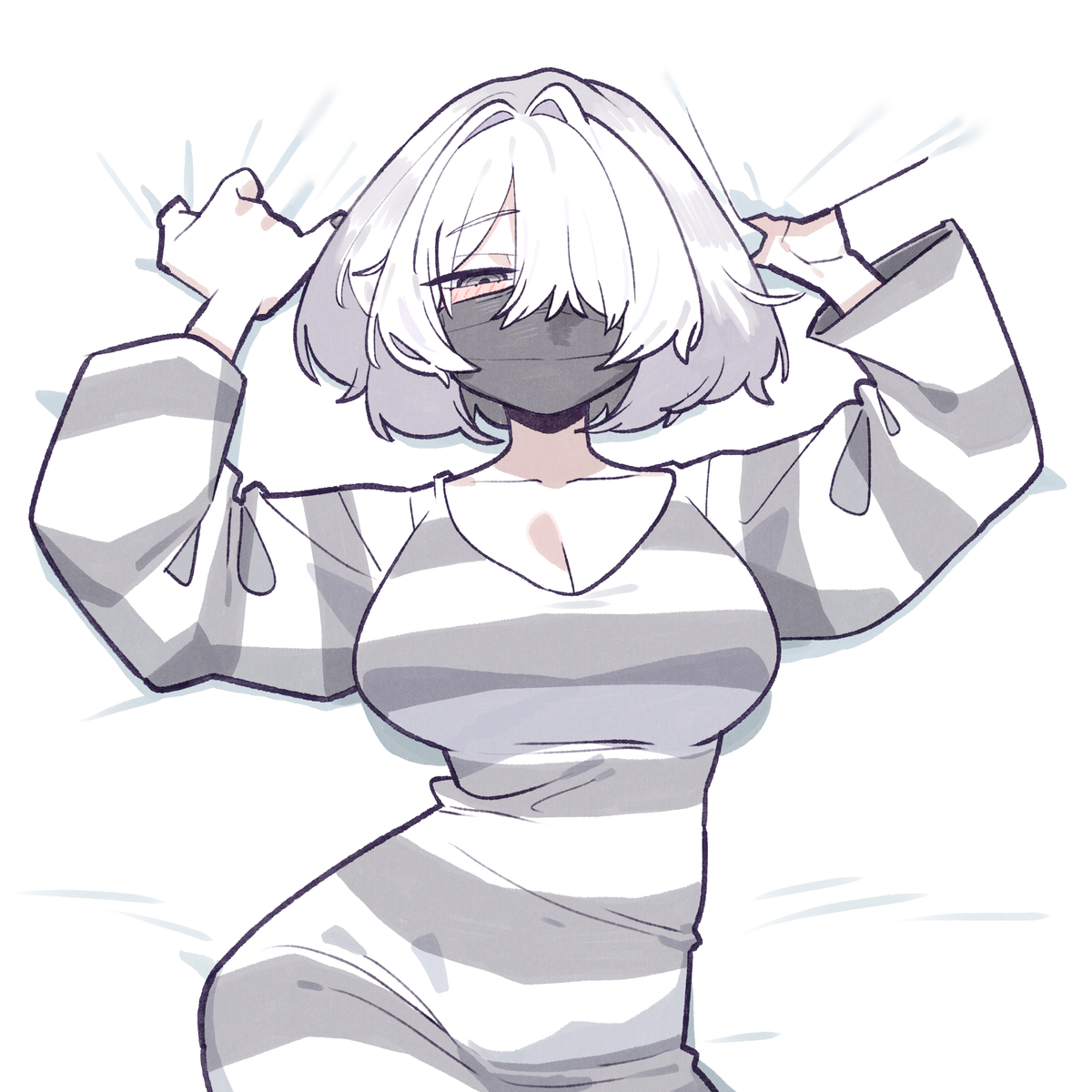 This is a pixiv picture whose title is 오니기랴.