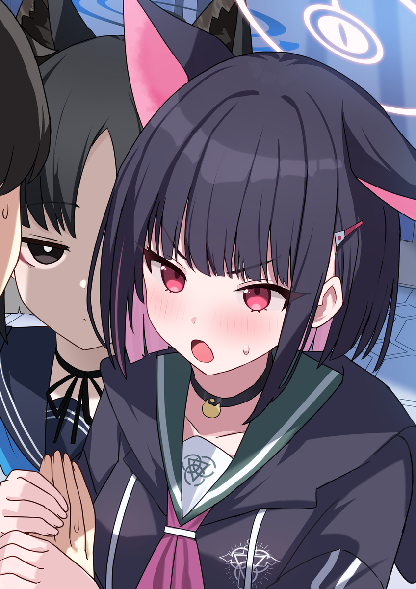 This is a pixiv picture whose title is どっちと結婚するか選んで！！.