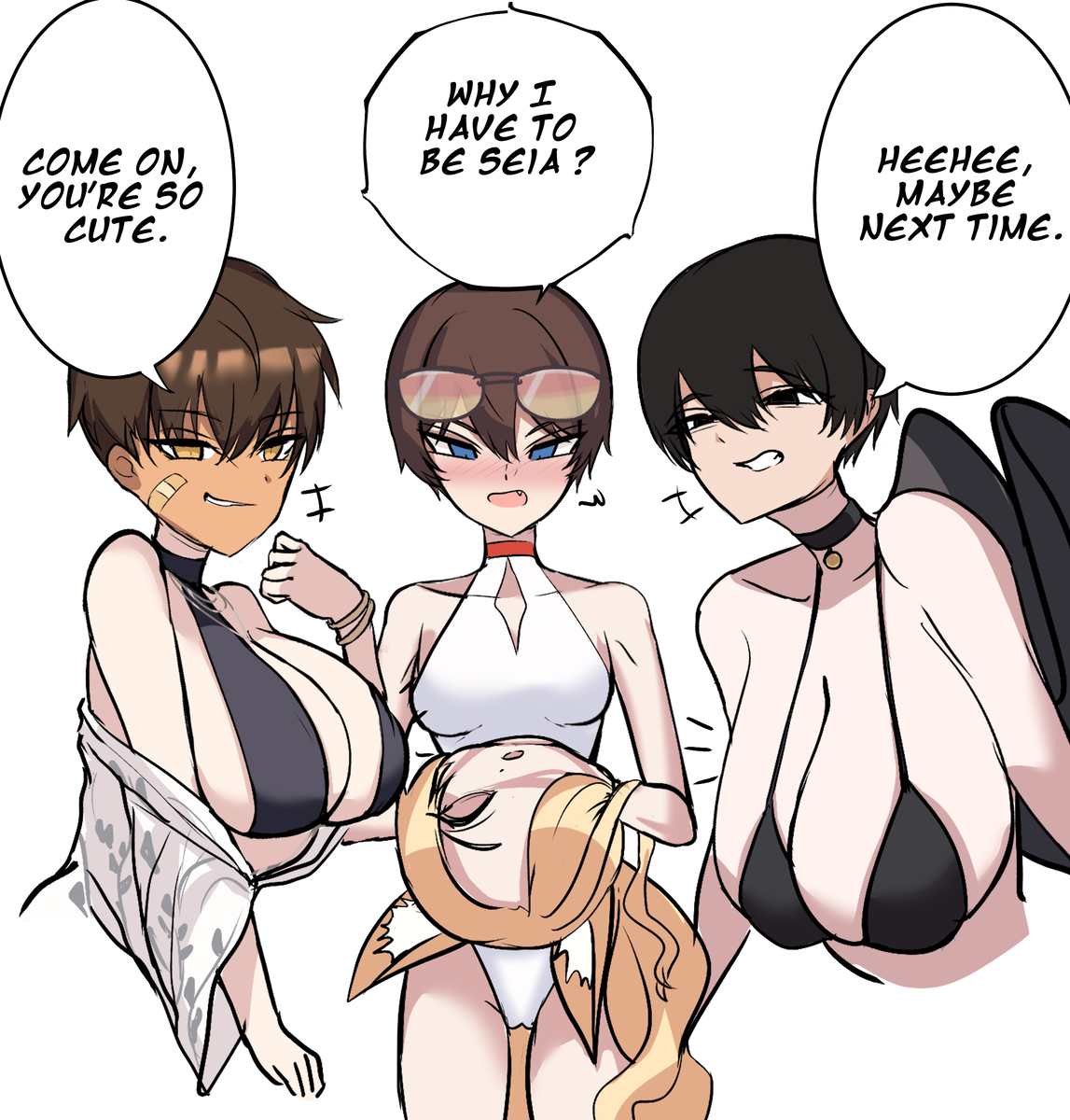 This is a pixiv picture whose title is Swim club.