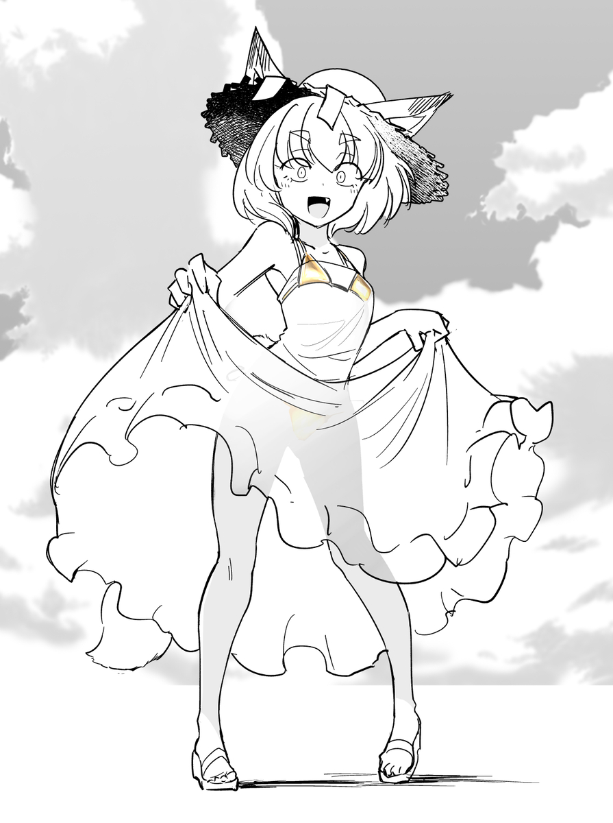 This is a pixiv picture whose title is 風物詩.