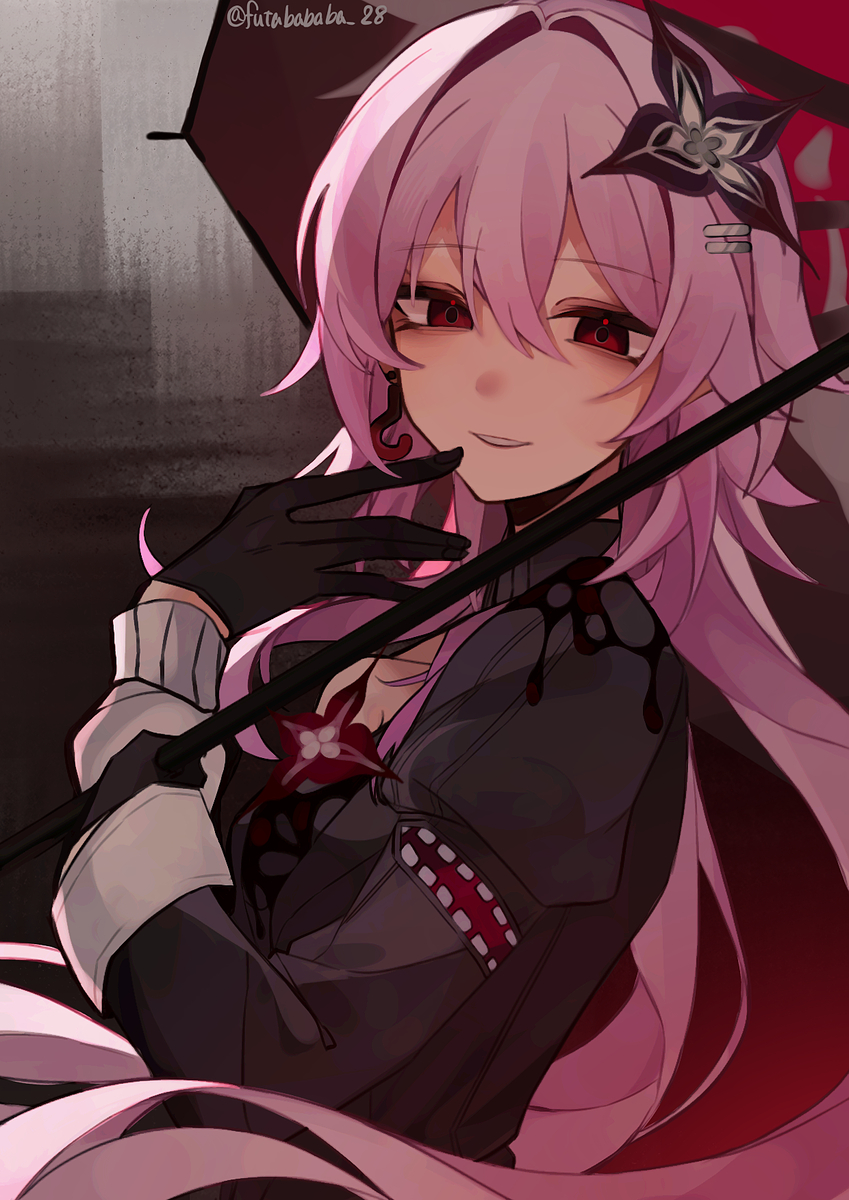 This is a pixiv picture whose title is 🌒.