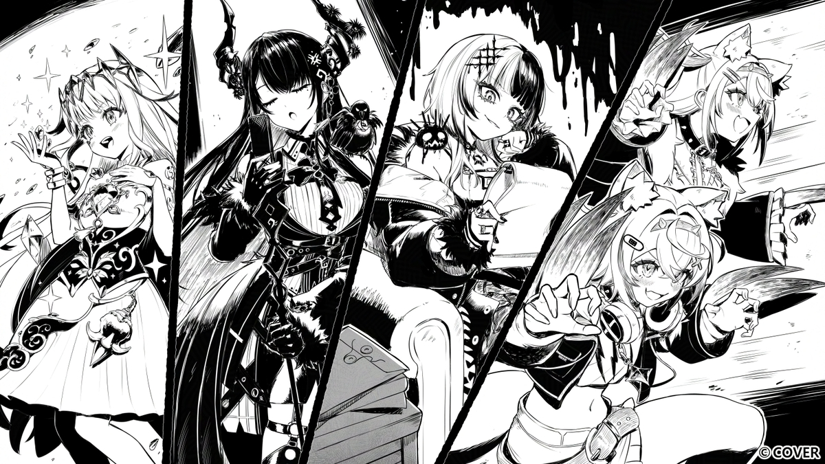 This is a pixiv picture whose title is 【お仕事】『The Story of Advent』プロローグ.