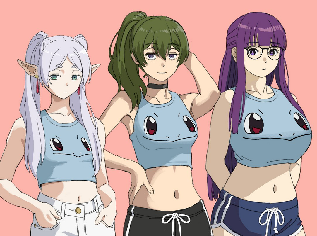This is a pixiv picture whose title is A Squirtle evolving.