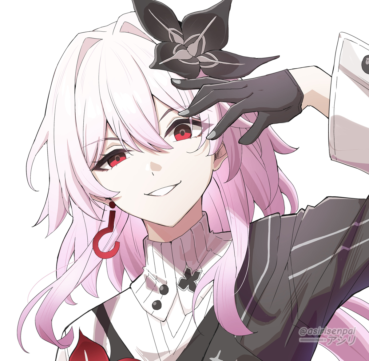 This is a pixiv picture whose title is Evernight.