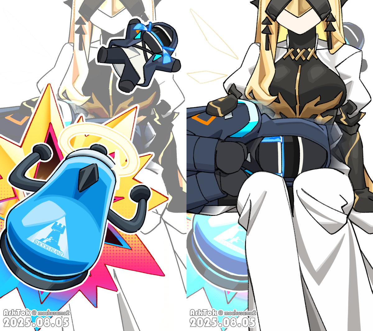This is a pixiv picture whose title is 【舟舟小日常SP】今天的博士不是很受欢迎🥺Ⅱ.