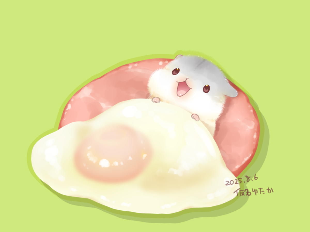 This is a pixiv picture whose title is ハムスターの日。.