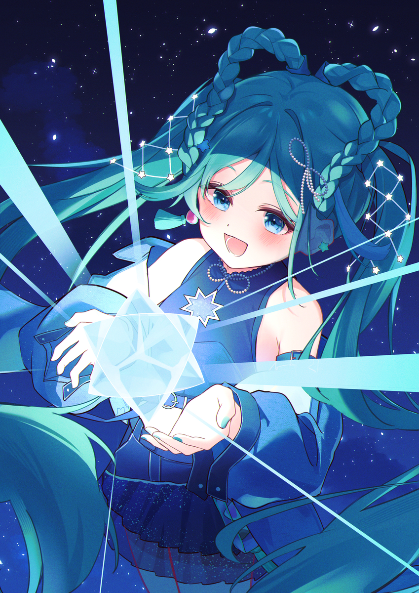 This is a pixiv picture whose title is マジカルミライ2025.