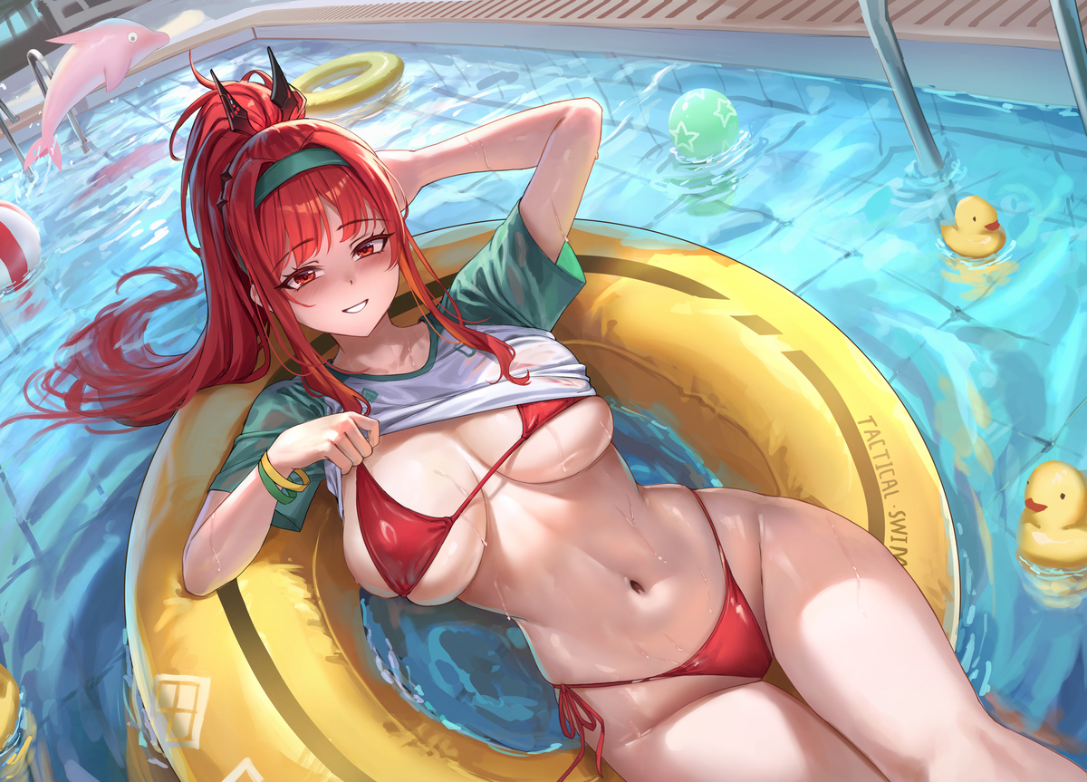 This is a pixiv picture whose title is Rapi: Red Hood - Red Flavor.