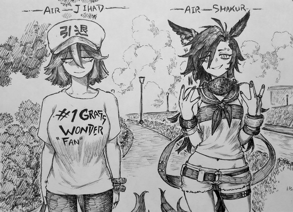 This is a pixiv picture whose title is Air Honses.