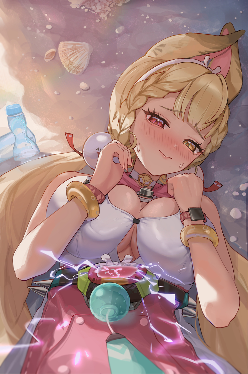 This is a pixiv picture whose title is 水着アリス💦💦.