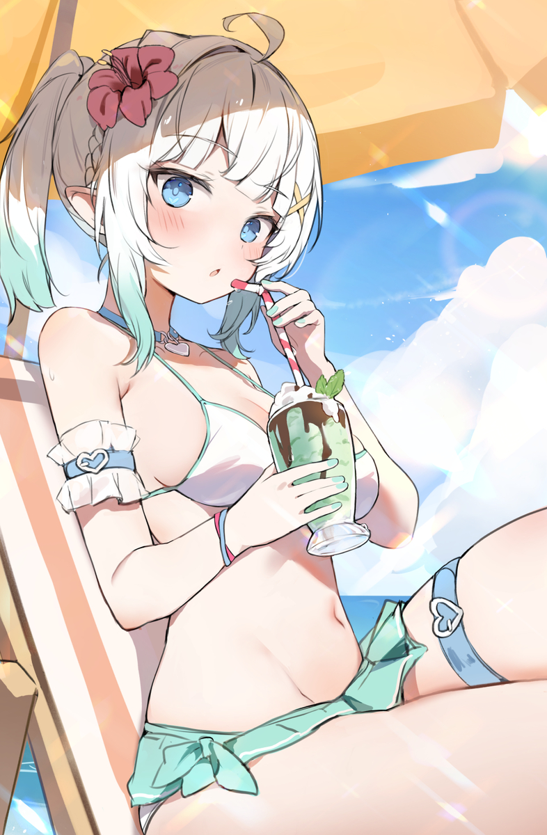 This is a pixiv picture whose title is Mint.