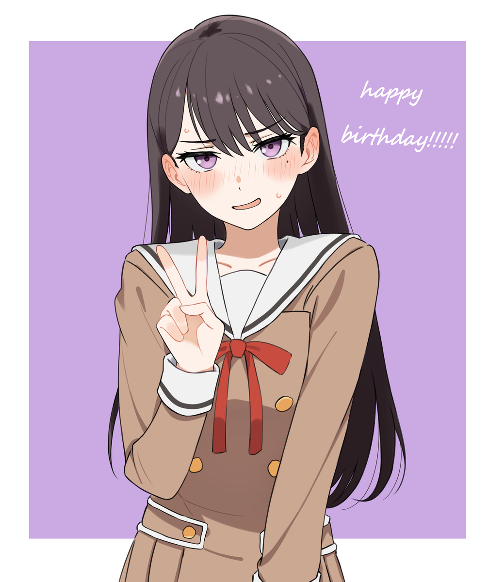 This is a pixiv picture whose title is 立希醬生日快樂!!!!!.