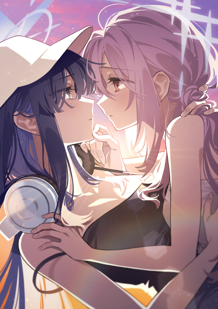 This is a pixiv picture whose title is サオリとアツコ.