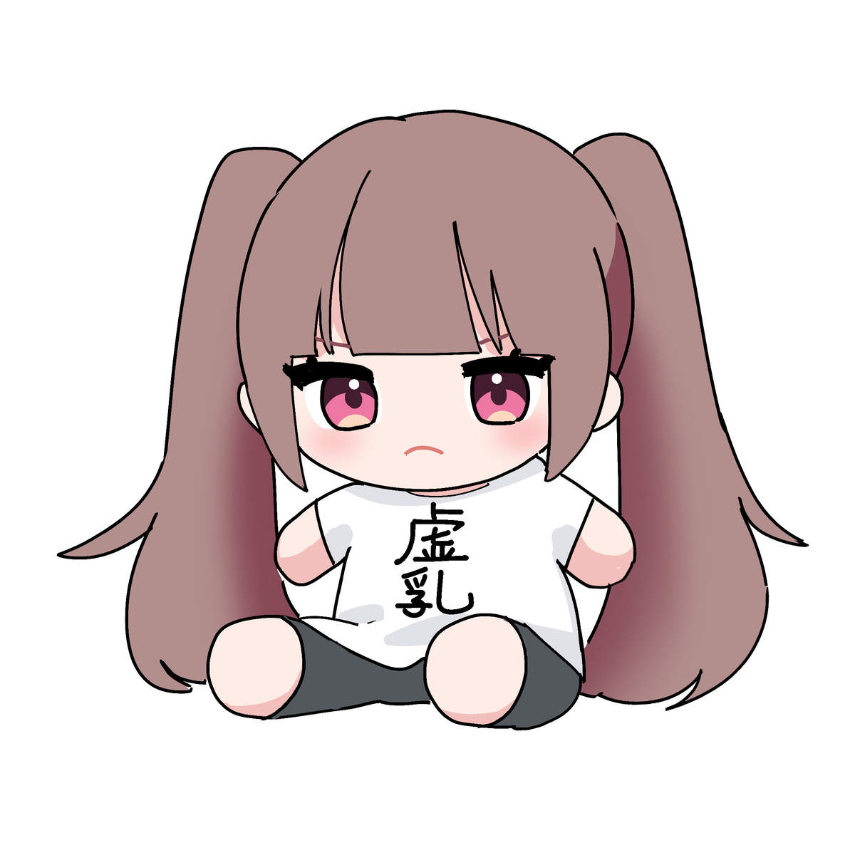 This is a pixiv picture whose title is ひんぬい.