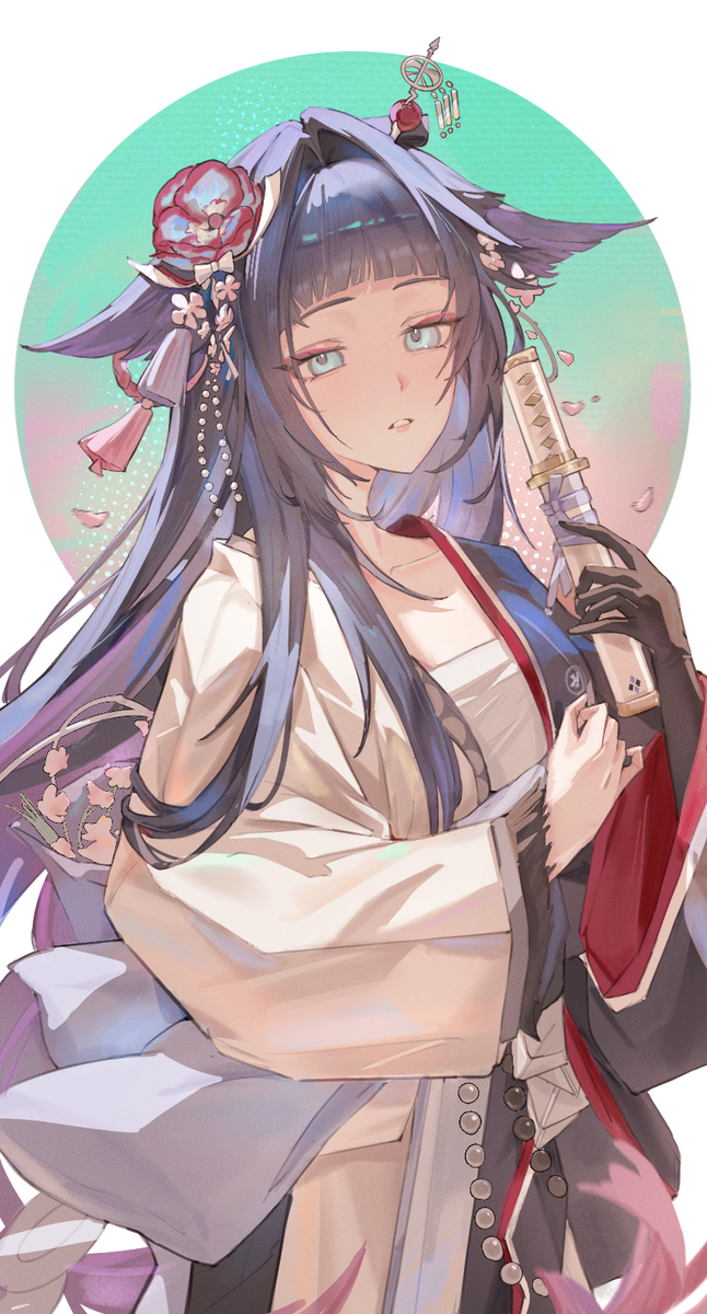 This is a pixiv picture whose title is 澪.