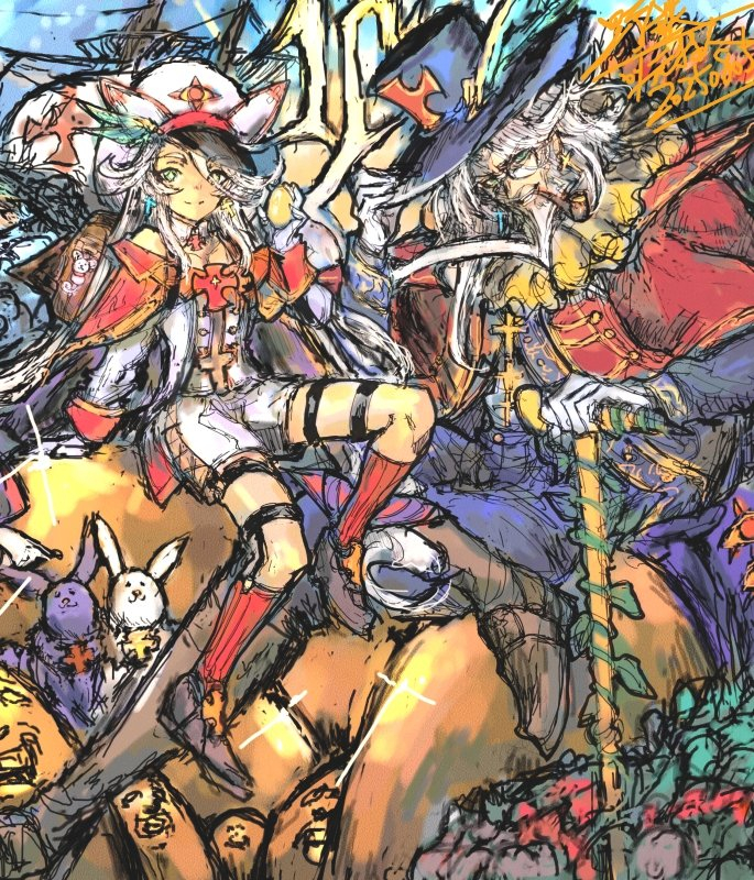 This is a pixiv picture whose title is ドリーム・コンキスタドール.