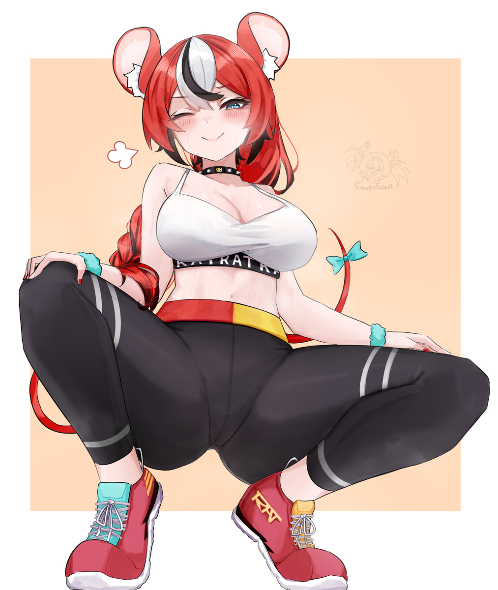 This is a pixiv picture whose title is Workout ratt- the sequel.