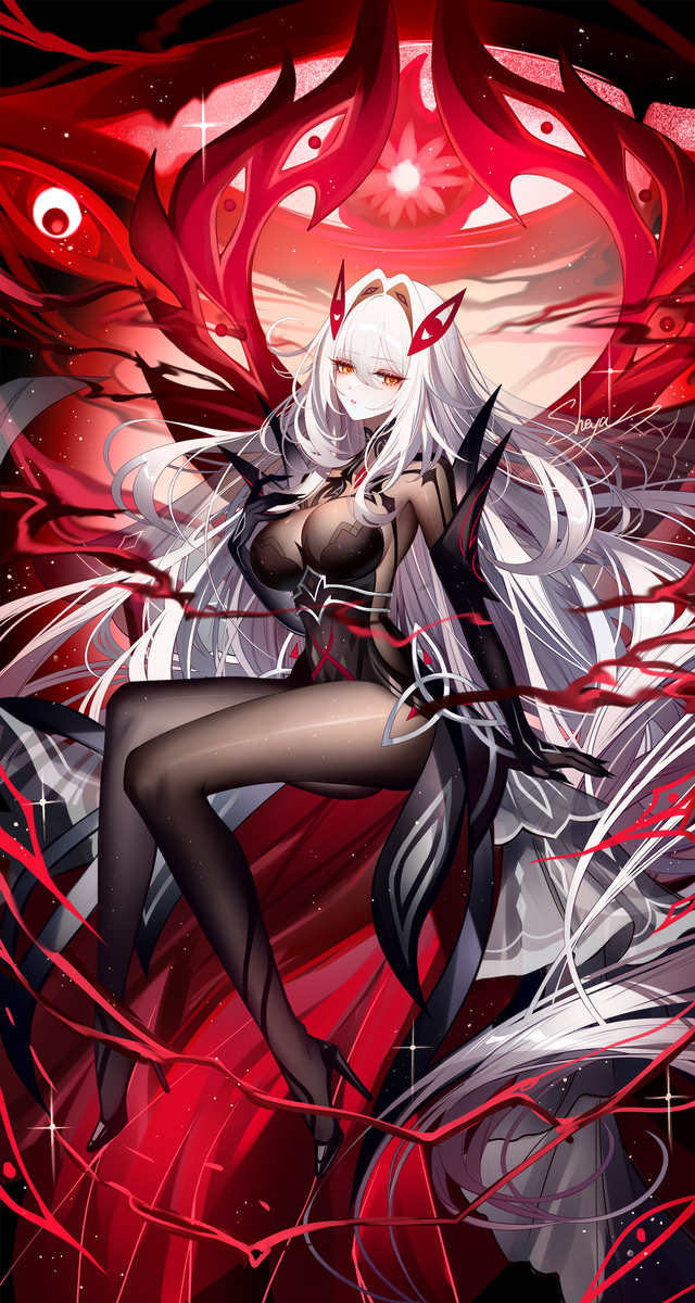 This is a pixiv picture whose title is 💀.