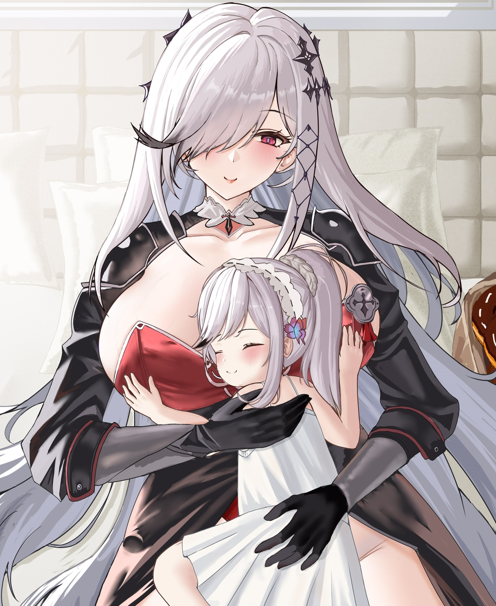 This is a pixiv picture whose title is ダンケルク(アズールレーン).
