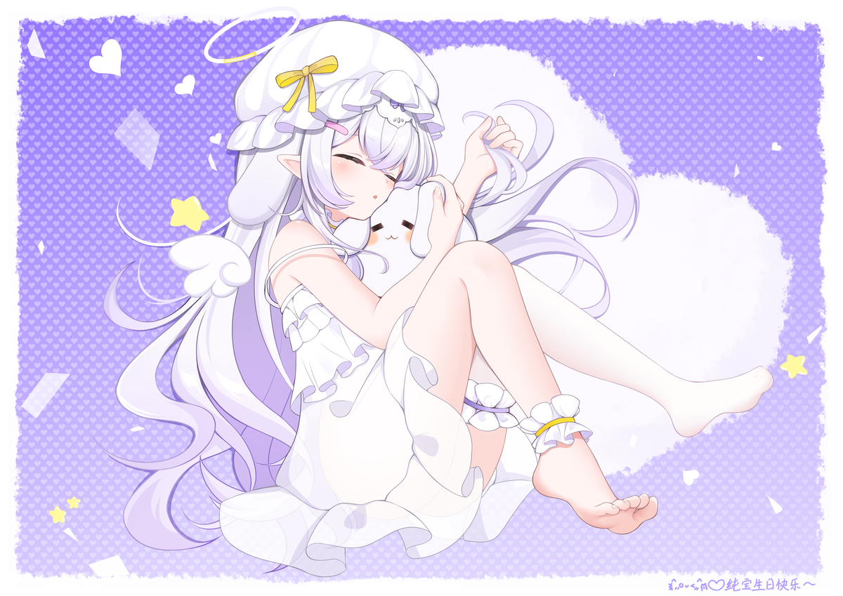 This is a pixiv picture whose title is 江壹纯生日新衣二创！.