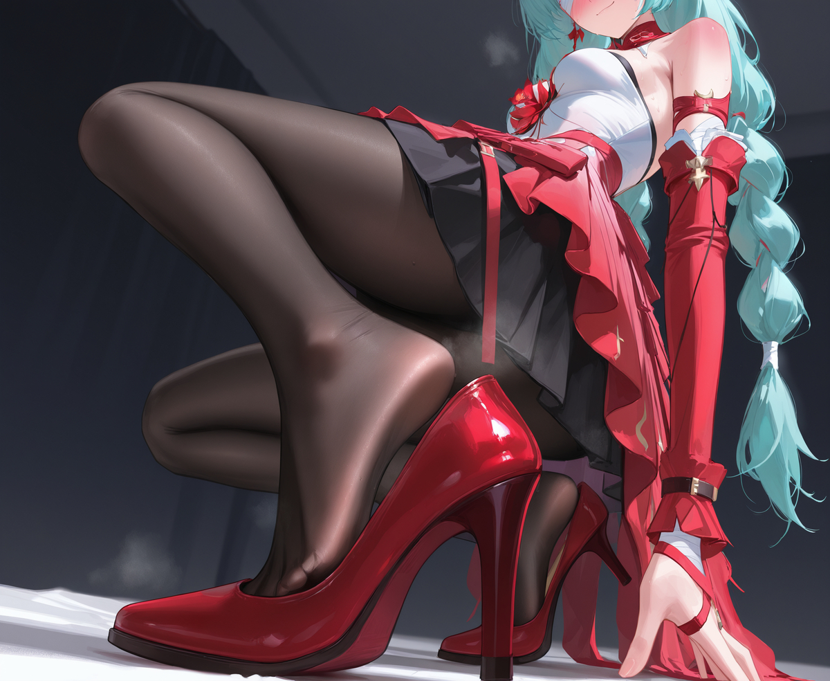 This is a pixiv picture whose title is フローヴァの足裏.