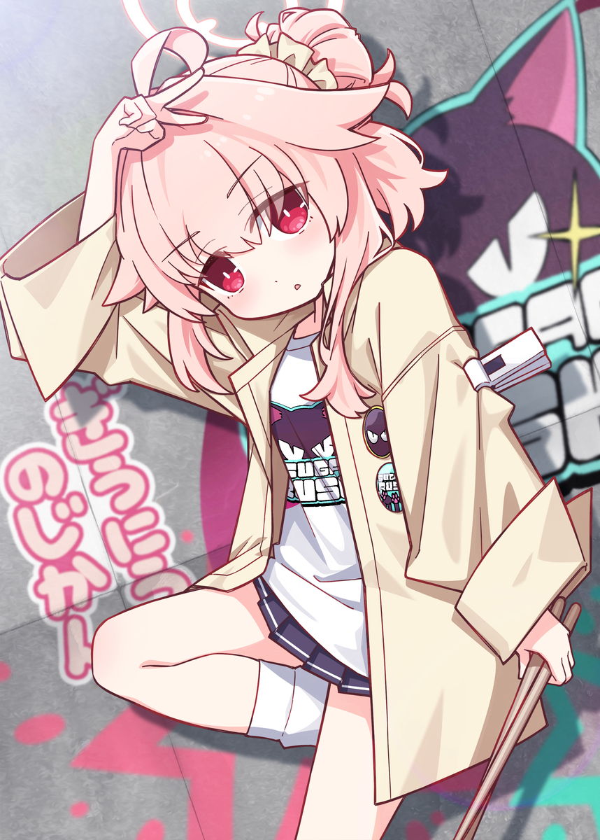 This is a pixiv picture whose title is ナツ☆キメポーズ.