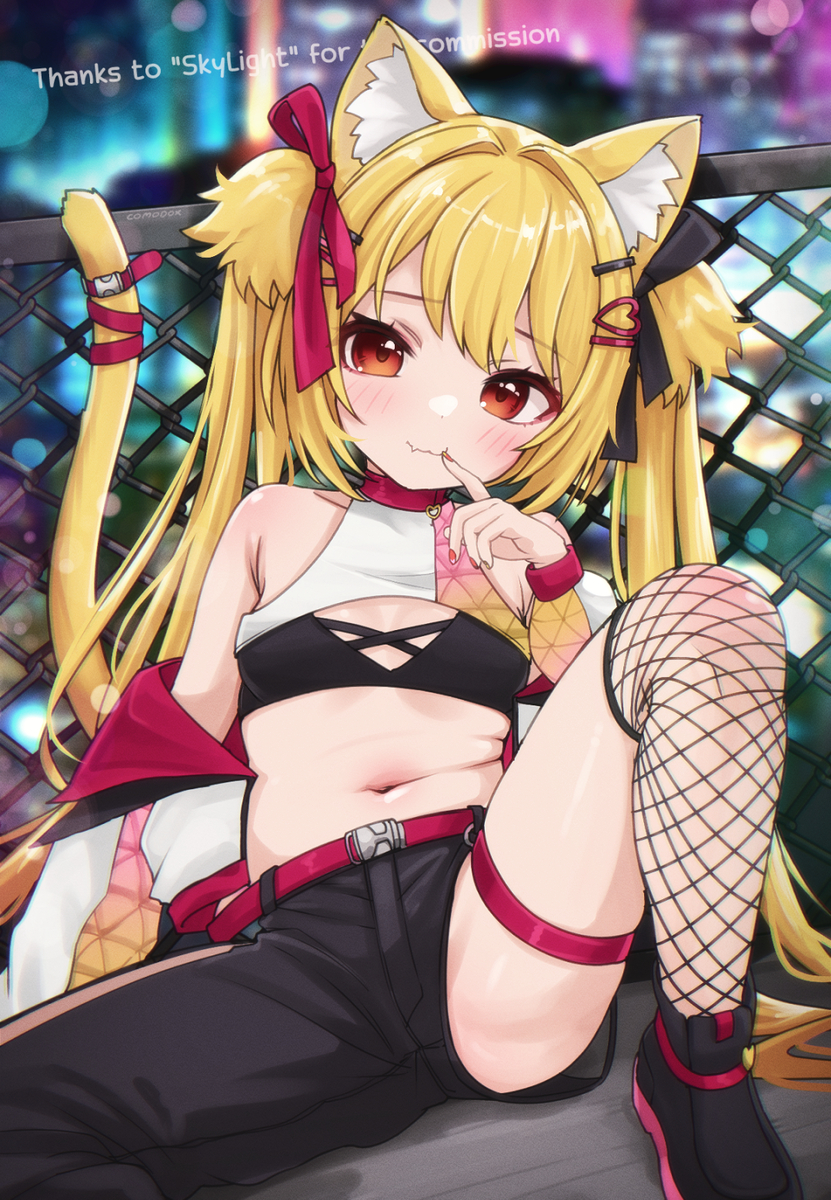 This is a pixiv picture whose title is [commission] Lemon.