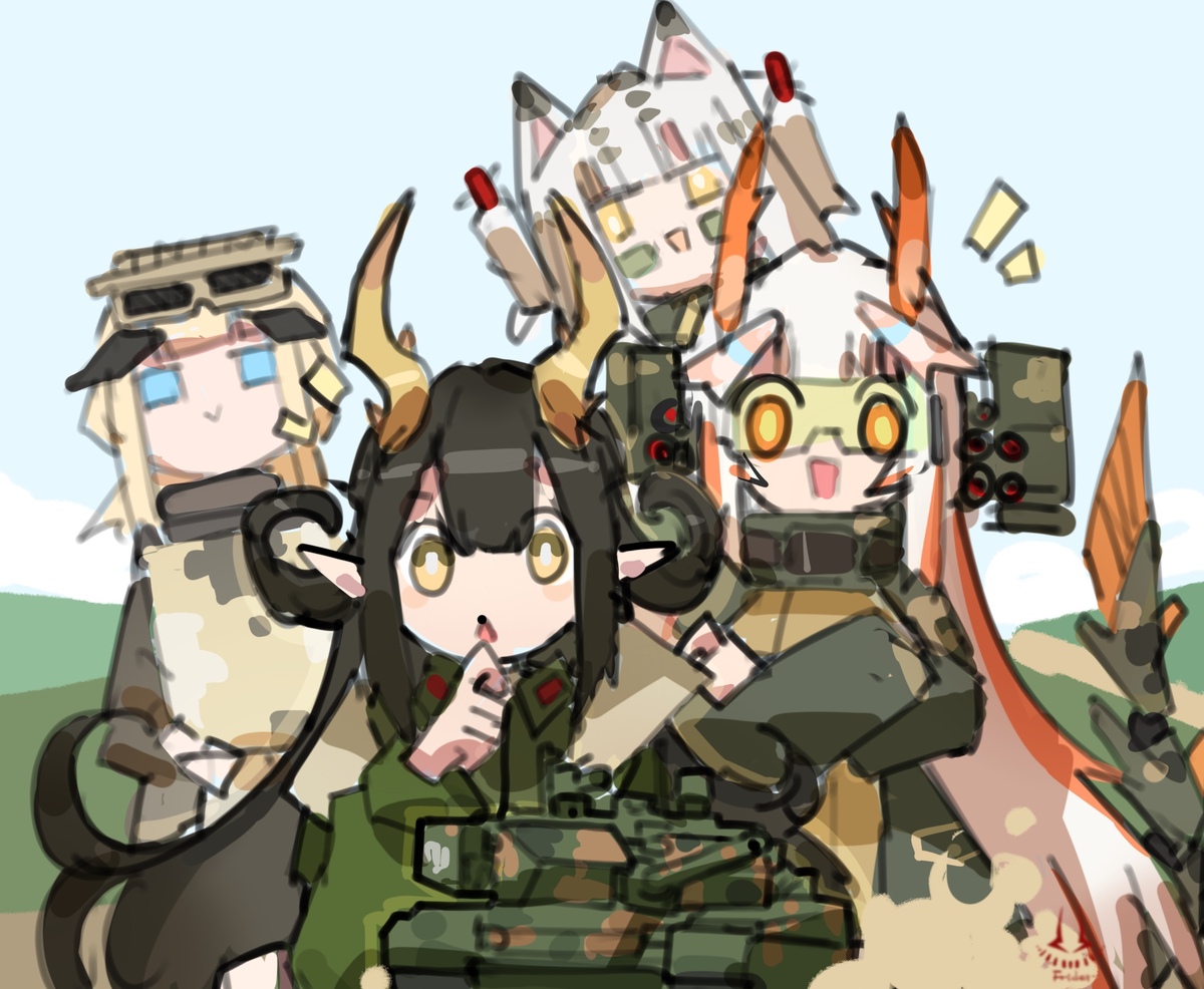 This is a pixiv picture whose title is 新成员.