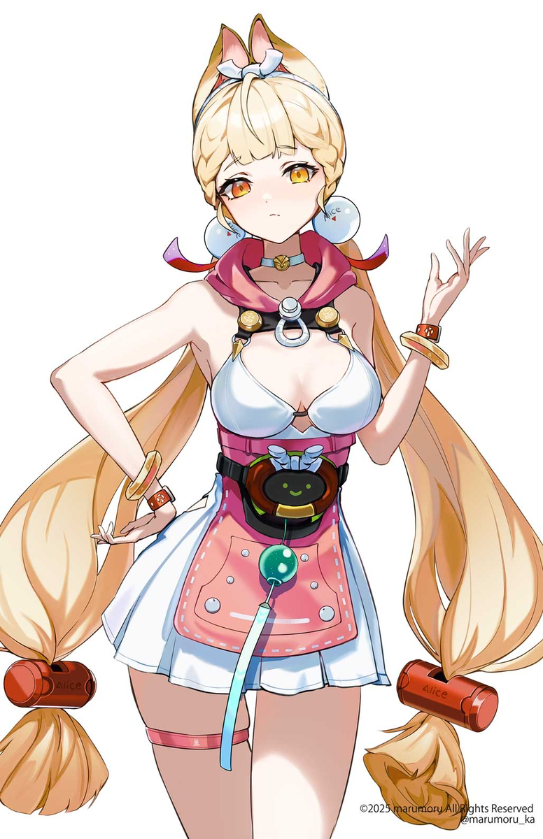 This is a pixiv picture whose title is 水着アリス.