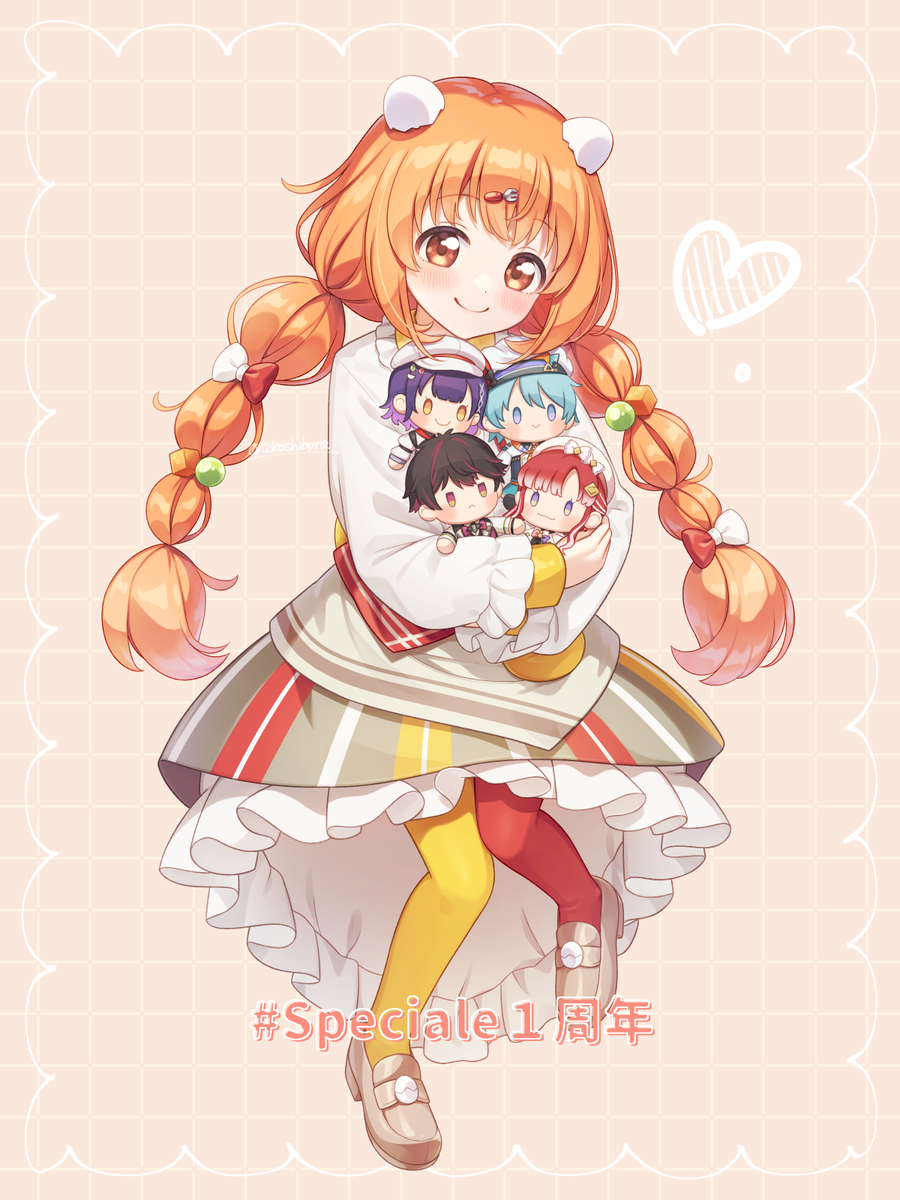 This is a pixiv picture whose title is Speciale1周年！.