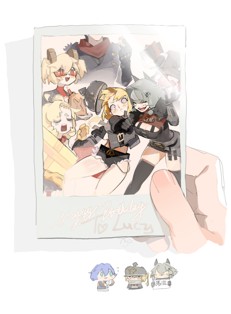 This is a pixiv picture whose title is 🐗⭐🎂.