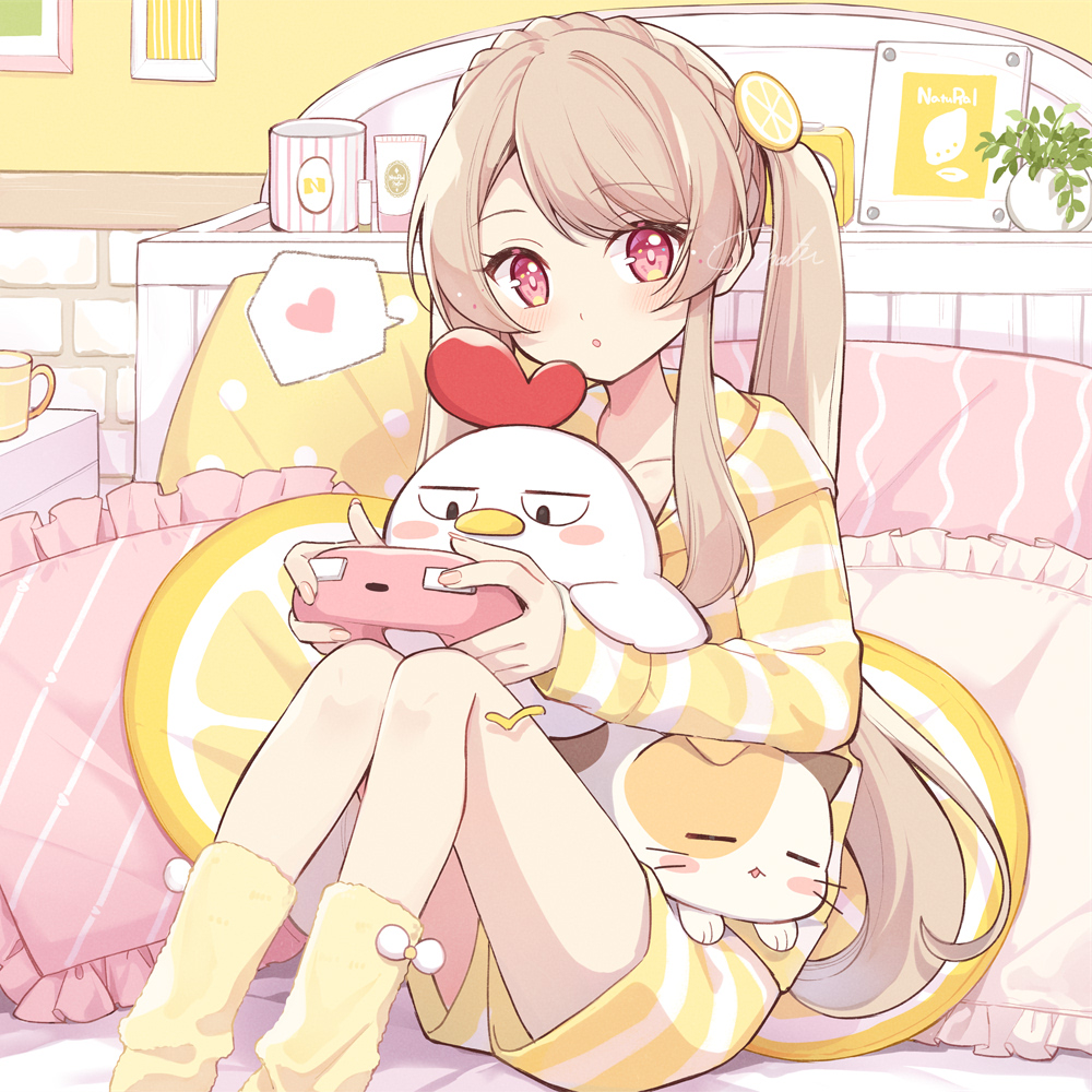 This is a pixiv picture whose title is 🎮.