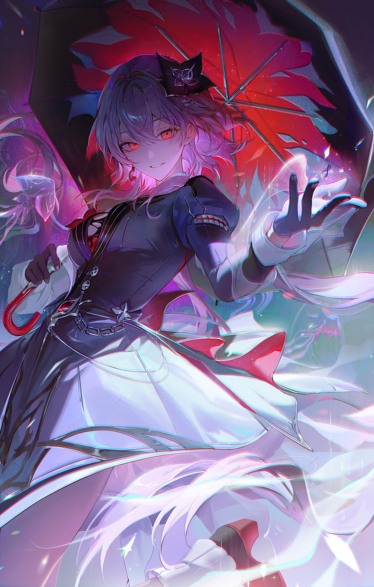 This is a pixiv picture whose title is Evernight.